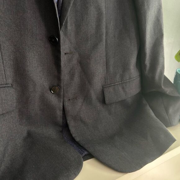 Haight & Ashbury Sophisticated Charcoal Men's Blazer 42 - Picture 4 of 12